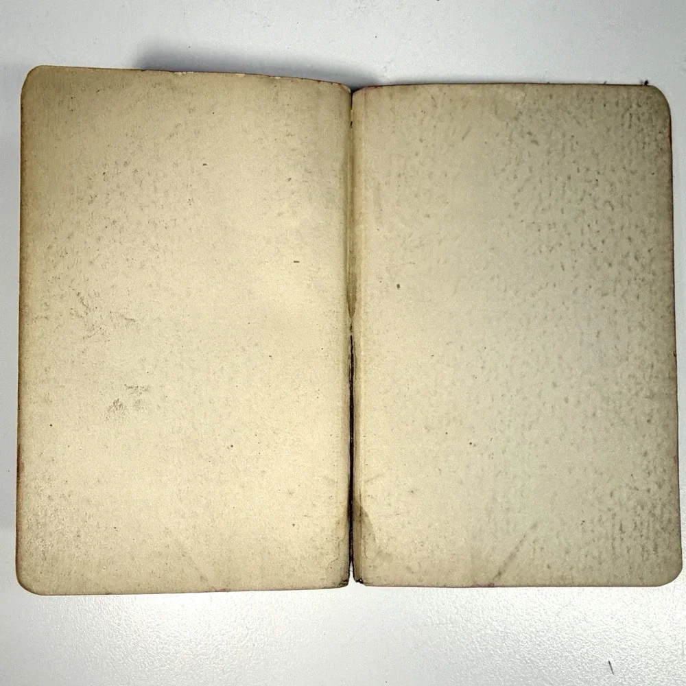 Antique 1903 New Testament Pocket Bible Agate 32mo American Bible Society